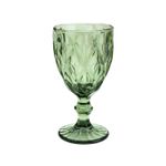 Conjunto-6-Tacas-de-Agua-de-Vidro-Diamond-Verde-320ml-Lyor