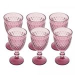 Conjunto-6-Tacas-de-Agua-de-Vidro-Bico-de-Abacaxi-Lilas-320ml-Lyor