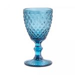 Conjunto-6-Tacas-de-Agua-de-Vidro-Bico-de-Abacaxi-Azul-325ml-Lyor