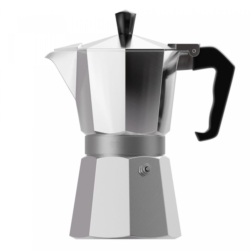 Cafeteira-Italiana-de-Aluminio-6-Doses-com-Cabo-em-Baquelite-250ml-Lyor