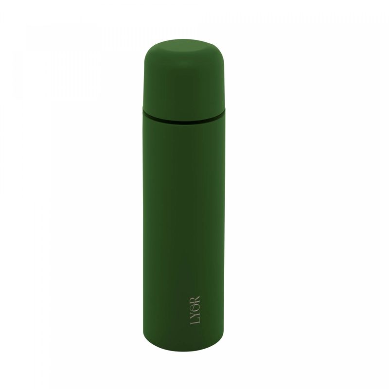 Garrafa-Termica-de-Aco-Inox-Bullet-Verde-500ml-Lyor