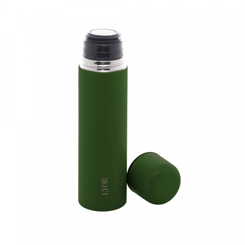 Garrafa-Termica-de-Aco-Inox-Bullet-Verde-500ml-Lyor