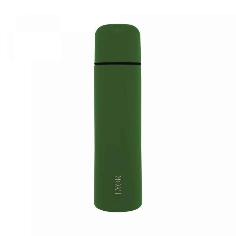 Garrafa-Termica-de-Aco-Inox-Bullet-Verde-500ml-Lyor
