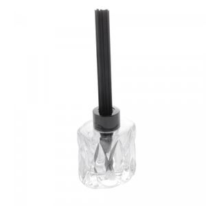 Difusor de Vidro com 8 Palitos Pretos Diamond 100ml - Lyor