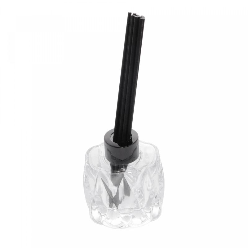 Difusor-de-Vidro-com-8-Palitos-Pretos-Diamond-100ml-Lyor