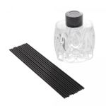 Difusor-de-Vidro-com-8-Palitos-Pretos-Diamond-100ml-Lyor