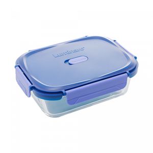 Pote Hermético de Vidro Borossilicato Resistente A Calor com Tampa Plástica Purebox 1,04L - Lyor