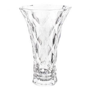 Vaso de Vidro Diamond 15cm x 25cm - Lyor