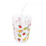 Copo-de-Vidro-Borossilicato-com-Tampa-e-Canudo-Fruits-360ml-Lyor