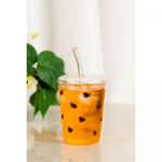 Copo-de-Vidro-Borossilicato-com-Tampa-e-Canudo-Ladybug-360ml-Lyor
