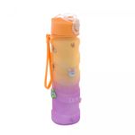Garrafa-Squeeze-de-Policarbonato-Wave-Amarela-e-Roxa-com-Cartelas-de-Adesivos-680ml-Lyor
