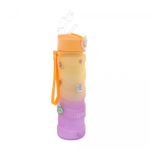 Garrafa-Squeeze-de-Policarbonato-Wave-Amarela-e-Roxa-com-Cartelas-de-Adesivos-680ml-Lyor