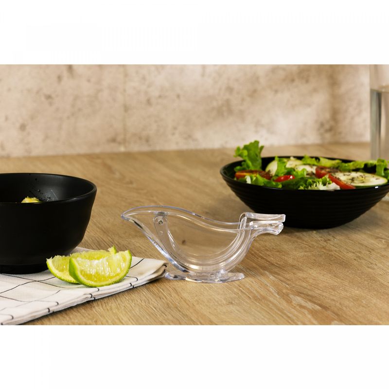 Espremedor-de-Limao-Manual-de-Acrilico-Bird-12cm-x-25cm-x-5cm-Lyor