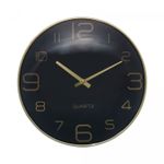 Relogio-de-Parede-de-Plastico-Chronos-Preto-com-Dourado-305cm-x-46cm-Lyor