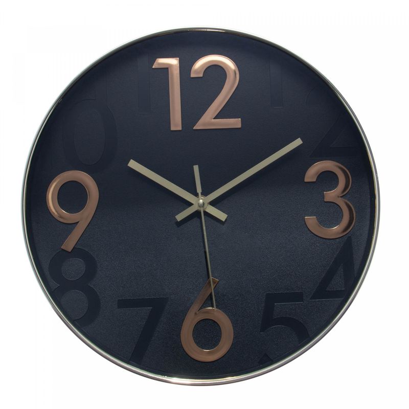 Relogio-de-Parede-de-Plastico-Donum-Preto-com-Dourado-305cm-x-43cm-Lyor