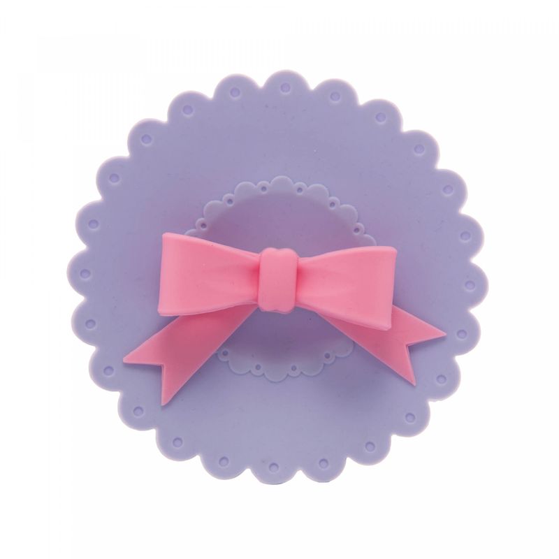 Tampa-de-Silicone-para-Copos-e-Xicaras-com-Puxador-de-Laco-Rosa-e-Azul-105cm-Lyor