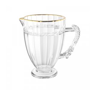Jarra de Cristal Ecológico com Fio de Ouro Imperial 1,3L - Lyor