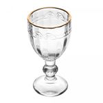 Taca-de-Licor-de-Cristal-Ecologico-com-Fio-de-Ouro-Imperial-50ml-Lyor