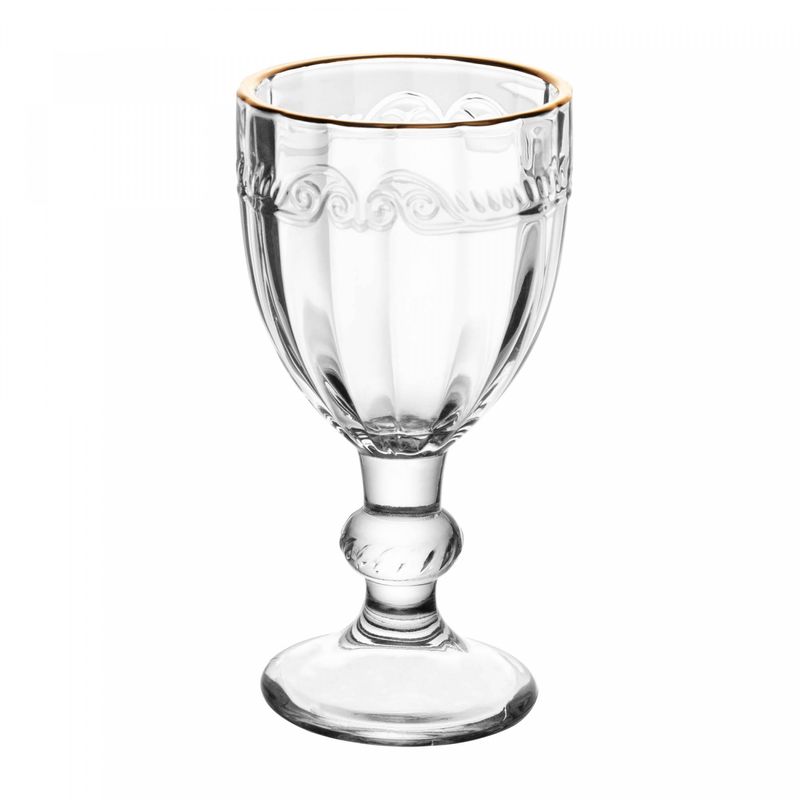 Taca-de-Licor-de-Cristal-Ecologico-com-Fio-de-Ouro-Imperial-50ml-Lyor