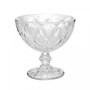 Taça para Sobremesa de Vidro Diamond 250ml - Lyor