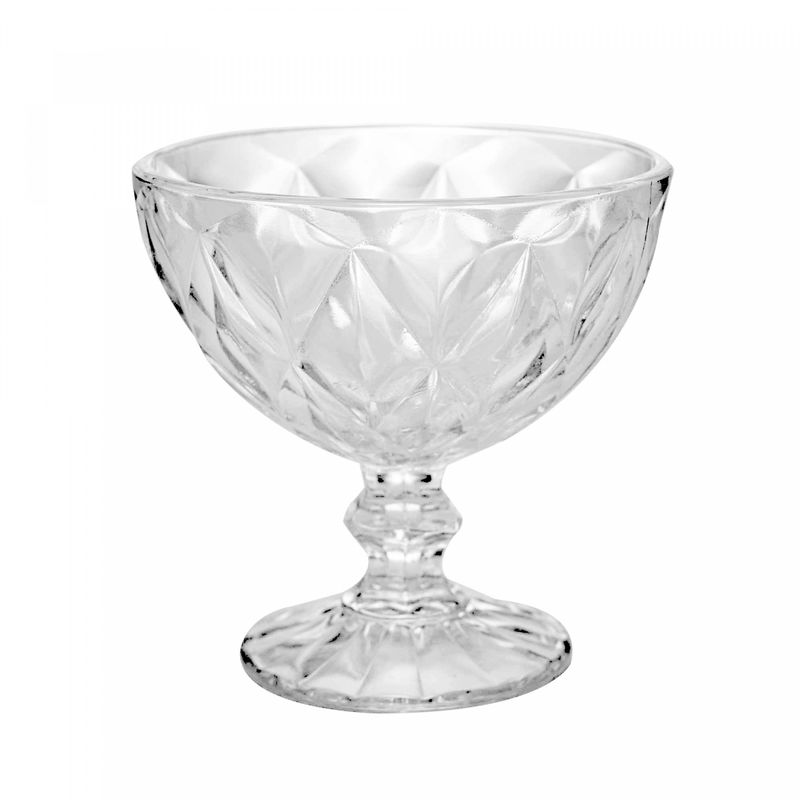 Taca-para-Sobremesa-de-Vidro-Diamond-250ml-Lyor
