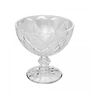 Taça para Sobremesa de Vidro Diamond 250ml - Lyor