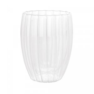 Conjunto 2 Copos de Café Parede Dupla de Vidro Borossilicato Classic 330ml - Lyor