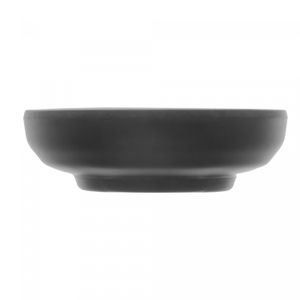 Porta Shoyu Redondo de Melamina Tóquio Preto 7cm x 7cm x 2cm - Lyor