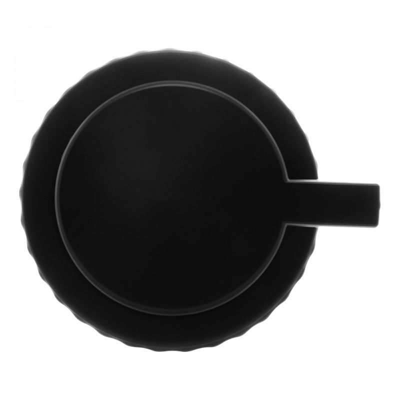 Porta-Sabonete-Liquido-de-Ceramica-Nordico-Preto-300ml-Lyor