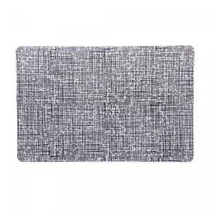 Lugar Americano de Plástico Abstract Preto 43,5cm x 28,5cm - Lyor