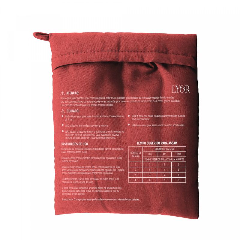Saco-para-Assar-Batatas-de-Poliester-Vermelho-20cm-x-245cm-Lyor