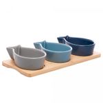 Conjunto-3-Petisqueiras-com-Bandeja-de-Bambu-25cm-x-12cm-x-4cm-Lyor