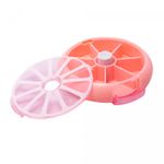 Porta-Comprimidos-Giratorio-de-Plastico-Rosa-9cm-x-9cm-x-25cm-Lyor