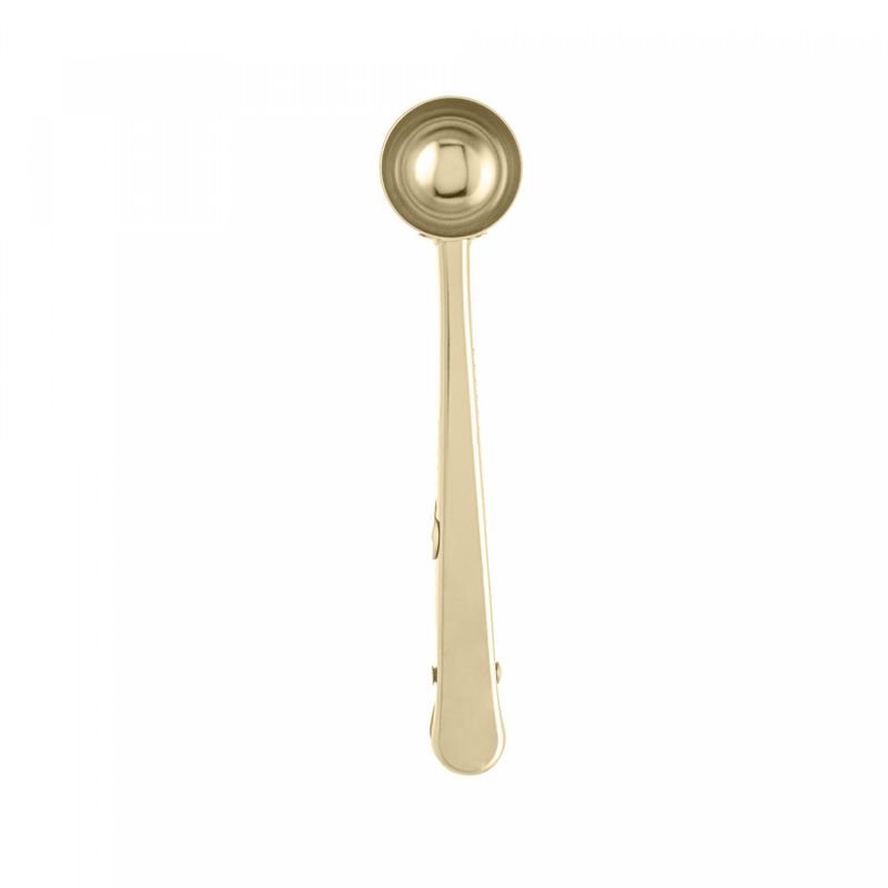 Colher-Medidora-de-Aco-Inox-com-Prendedor-Clipe-Dourada-17cm-Lyor
