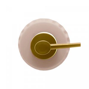 Conjunto 2 Peças para Banheiro de Cerâmica Stripes Nude - Lyor