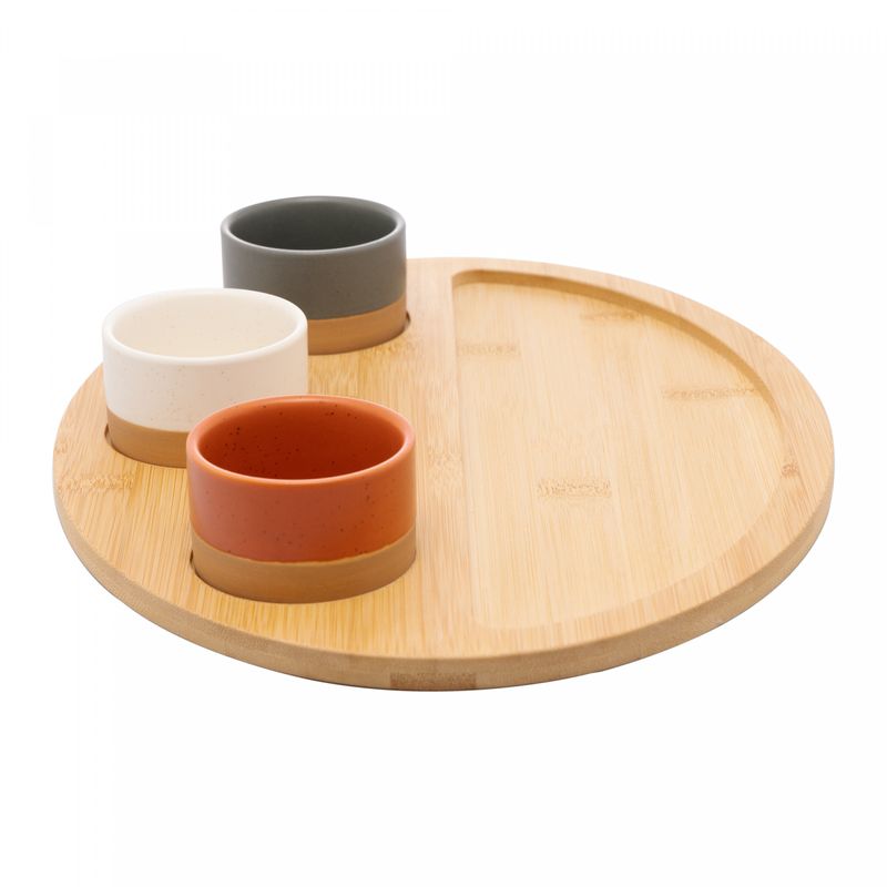 Conjunto-3-Petisqueiras-com-Bandeja-de-Bambu-33cm-x-25cm-x-4cm-Lyor