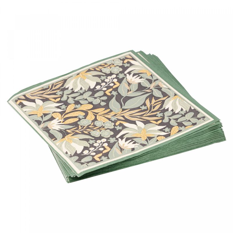 Conjunto-de-20-Guardanapos-de-Papel-Estampado-Green-Garden-33cm-x-33cm-Lyor