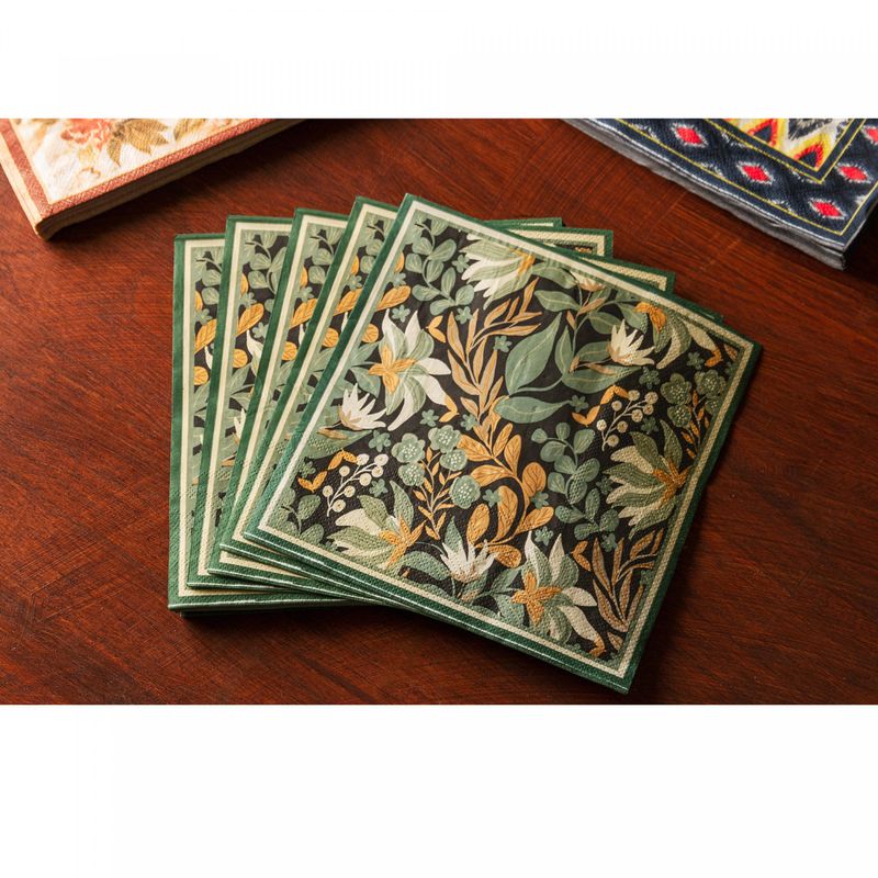 Conjunto-de-20-Guardanapos-de-Papel-Estampado-Green-Garden-33cm-x-33cm-Lyor