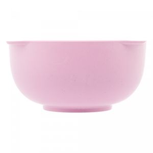 Bowl de Bambu e PP Baby Bear Rosa 13,5cm x 13,5cm x 6,5cm - Lyor