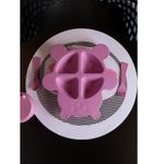 Conjunto-de-Prato-com-2-Talheres-de-Bambu-e-PP-Baby-Bear-Rosa-Lyor