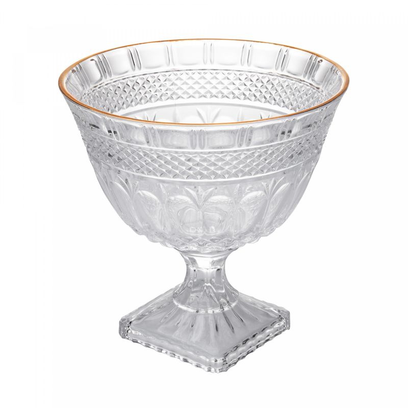Centro-de-Mesa-com-Pe-de-Cristal-E-Fio-de-Ouro-Brandon-26cm-x-26cm-x-255cm-Lyor
