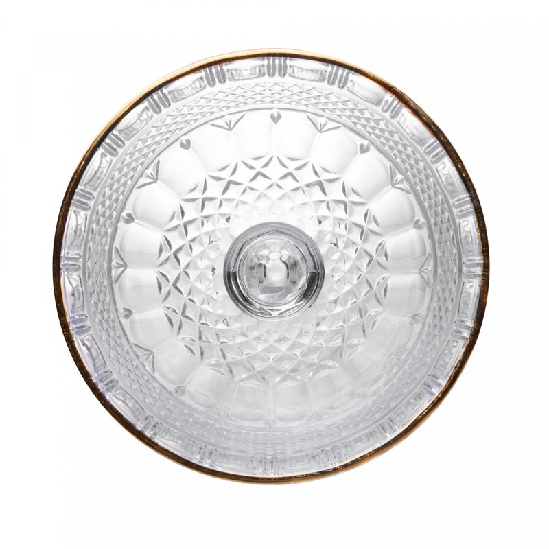 Centro-de-Mesa-com-Pe-de-Cristal-E-Fio-de-Ouro-Brandon-26cm-x-26cm-x-255cm-Lyor