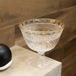 Centro-de-Mesa-com-Pe-de-Cristal-E-Fio-de-Ouro-Brandon-26cm-x-26cm-x-255cm-Lyor