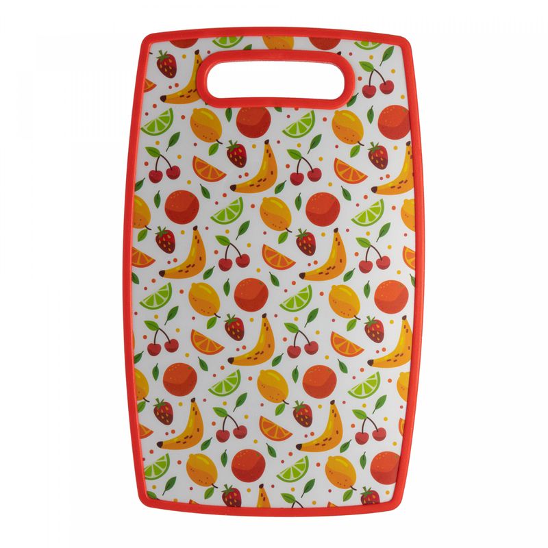 Tabua-para-Corte-de-Plastico-Fruits-Vermelha-30cm-x-20cm-x-1cm-Lyor