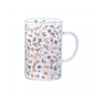 Caneca de Vidro Borossilicato Resistente ao Calor Coffee 280ml - Lyor