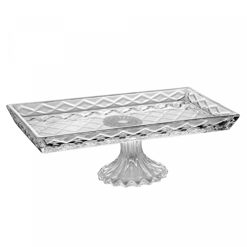 Travessa-para-Servir-de-Cristal-com-Pe-Deli-Diamond-345cm-x-185cm-x-115cm-Lyor