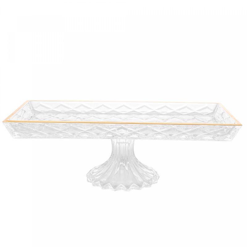 Travessa-para-Servir-de-Cristal-com-Pe-e-Fio-de-Ouro-Deli-Diamond-345cm-x-185cm-x-115cm-Lyor