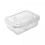 Pote-Hermetico-com-2-Divisorias-de-Vidro-Borossilicato-Resistente-A-Calor-com-Tampa-Plastica-1L-