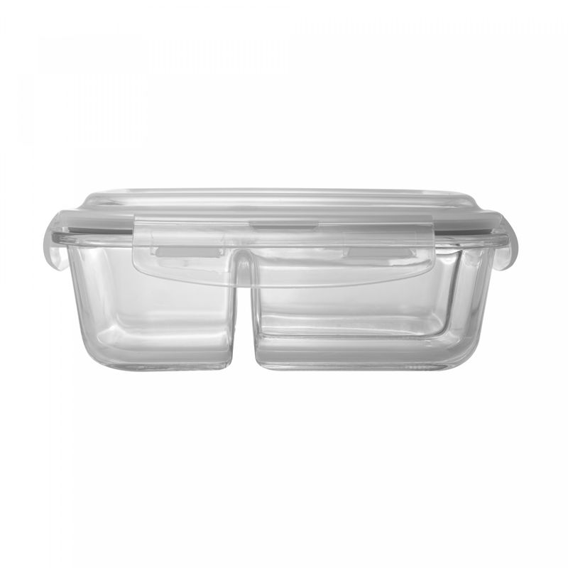 Pote-Hermetico-com-2-Divisorias-de-Vidro-Borossilicato-Resistente-A-Calor-com-Tampa-Plastica-1L-