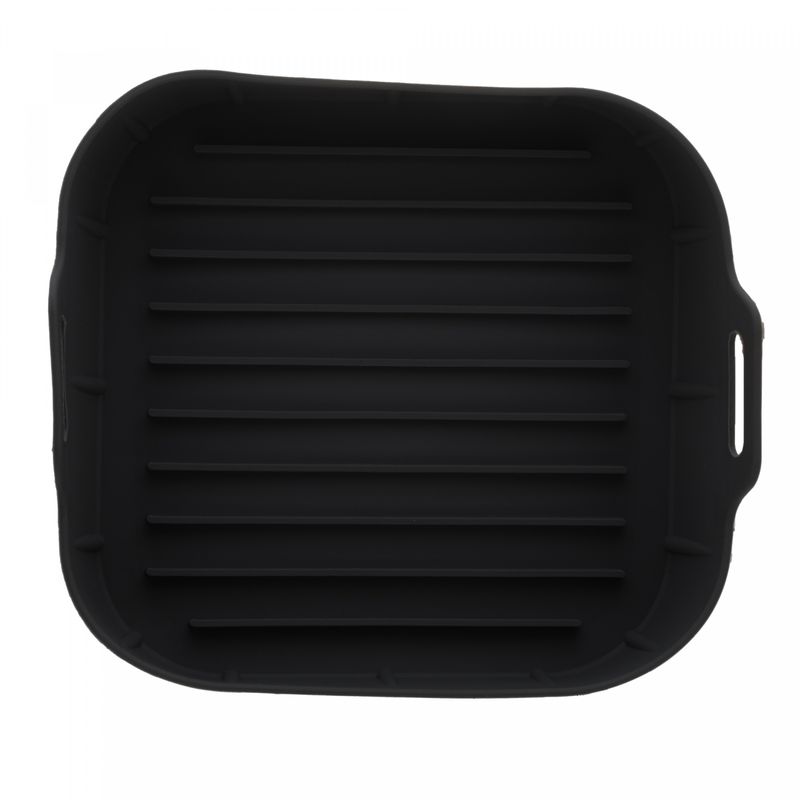 Forma-Quadrada-de-Silicone-para-Air-Fryer-Preta-16cm-x-55cm-Lyor